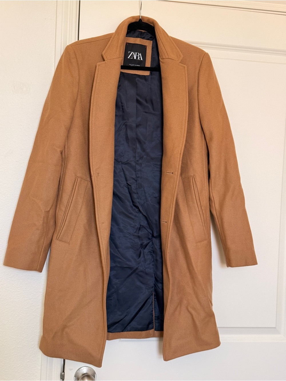 ZARA Camel Wool Coat